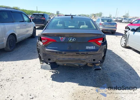 2015 Hyundai Sonata Se z USA, uszkodzony, nr VIN 5NPE24AF4FH214981